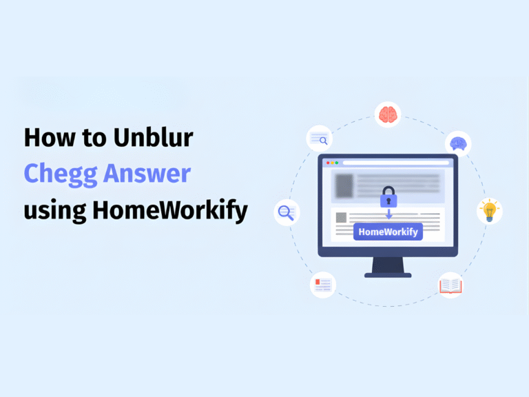 Chegg Answer using HomeWorkify